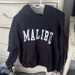 PacSun Black Malibu Hoodie Sweater